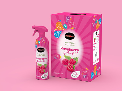 Raspberry design package design print