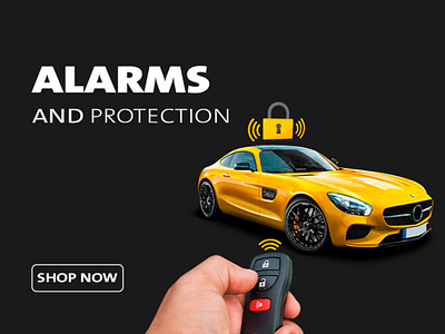 Alarms and Protection design identity profile design social media banner