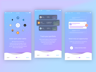 Onboarding - Crypto App