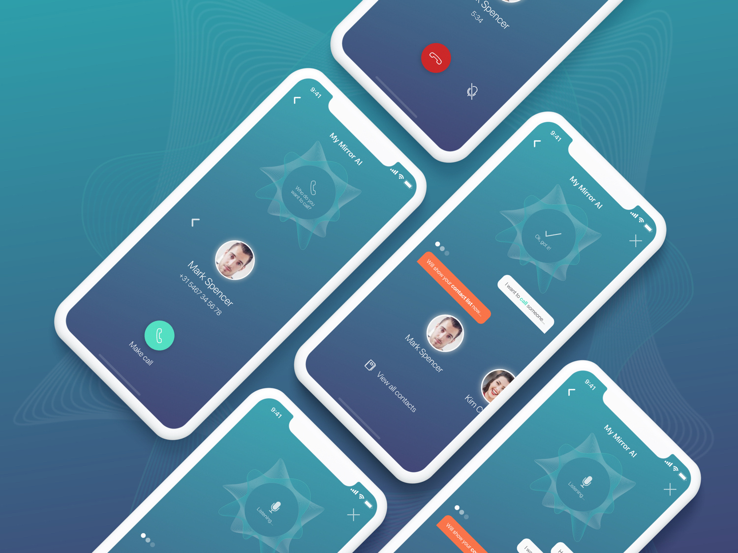 Magic Mirror App Concept by 361 Studio on Dribbble