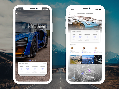 Supercar Rental & Routes App