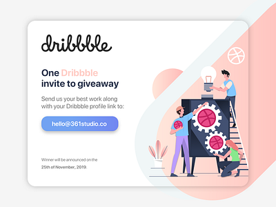 Dribbble Invite Giveaway