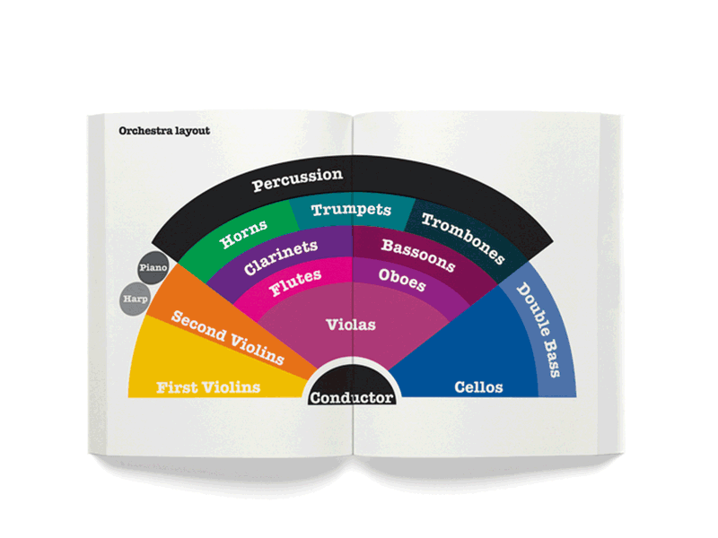 Visual Aid 2: You can never know enough stuff book colourful diagram figures fun infographic information stats