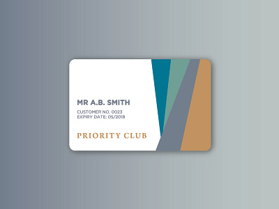 Priority Club branding card club exploration member priority