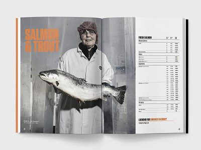 Salmon & Trout Spread - Product Guide brochure catalog fish food foodservice guide product product brochure seafood