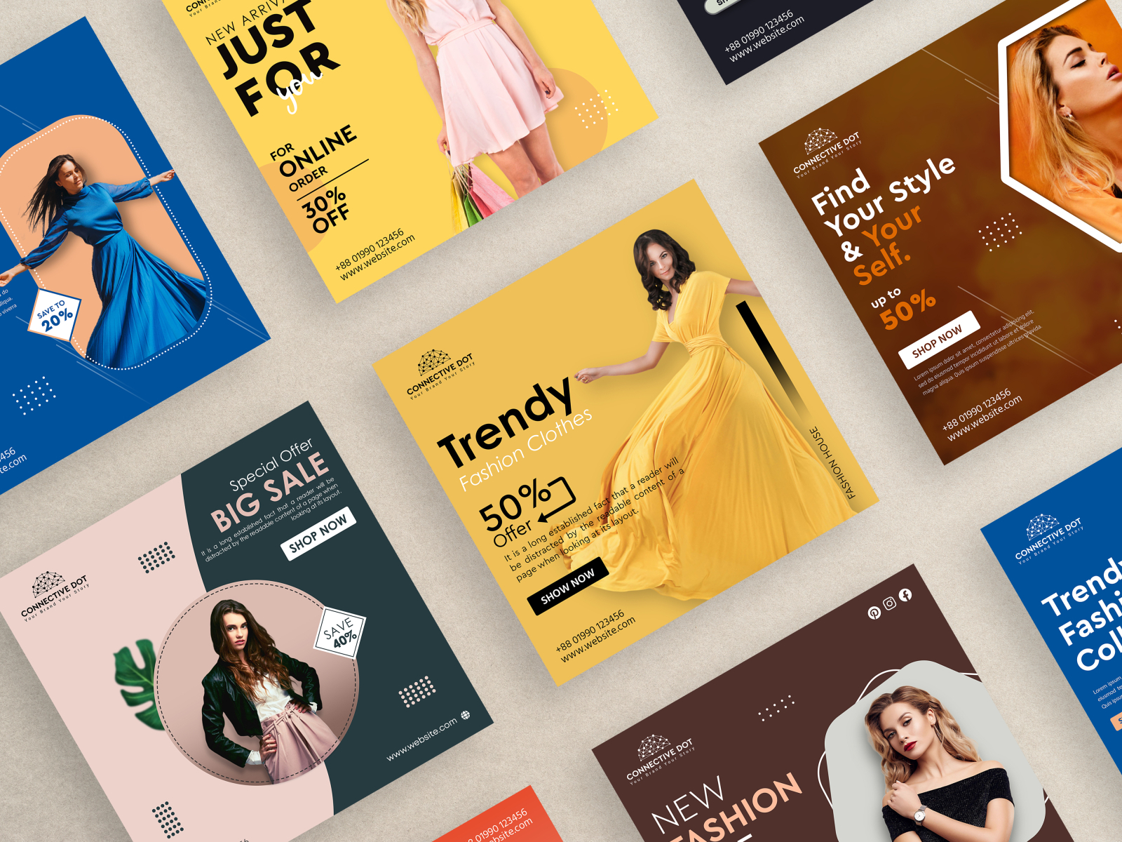 Fashion Ads Banner Design By Muhammad Jubaear On Dribbble