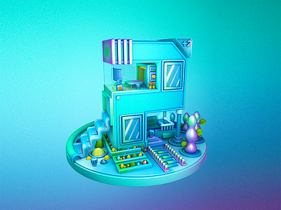 C4D practice 2