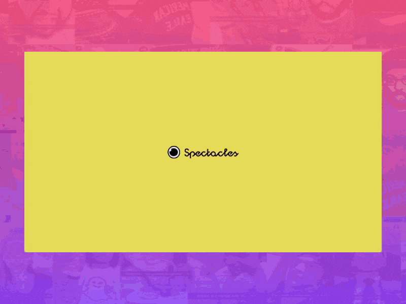 Spectacles Website Concept – Animation • FREEBIE