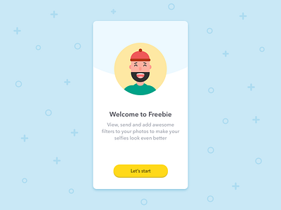 App Landing Page • Freebie