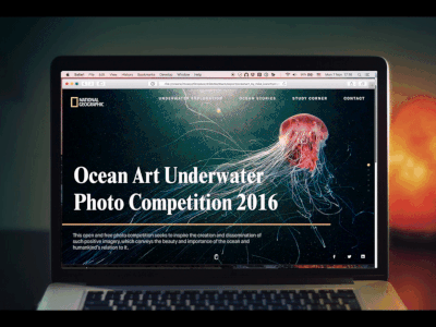 National Geographic Photo Competition Mockup • FREEBIE