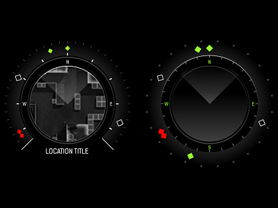 Compass WIP for Game HUD