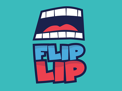 Flip Lip Logo cartoon mouth