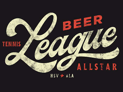 Beer League Shirt allstar beer league shirt tennis