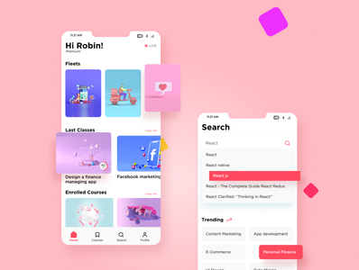 Edutech App Design by Mohamed Rifath on Dribbble