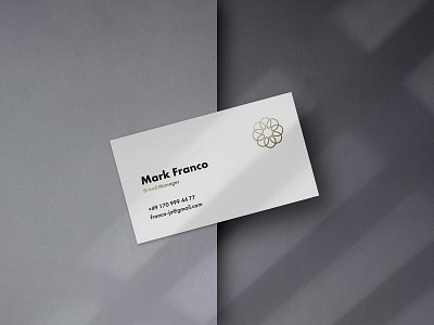 Mote Free Business Card Mockup