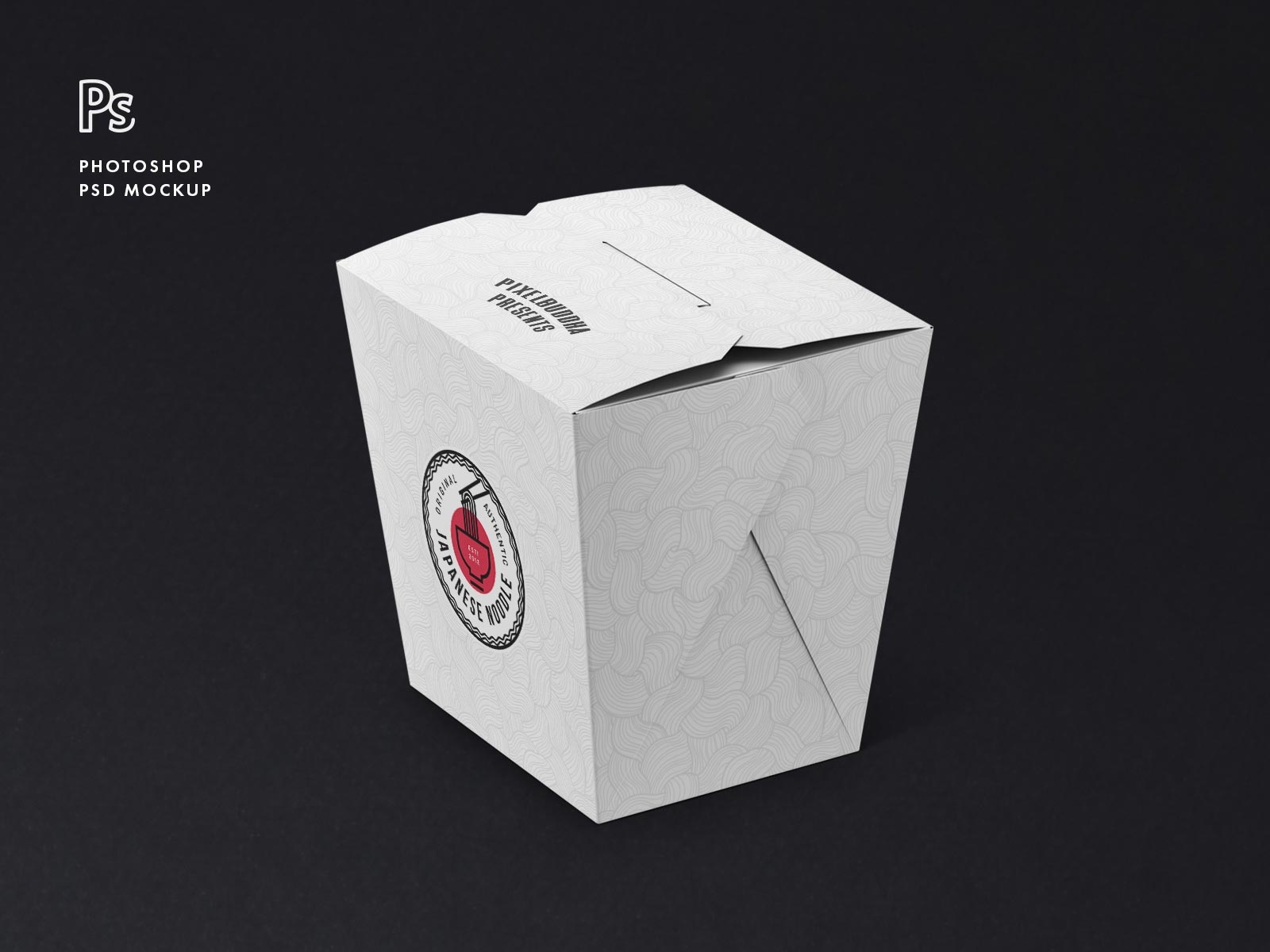 Download Free Noodles Box Mockup Set by The Designest on Dribbble