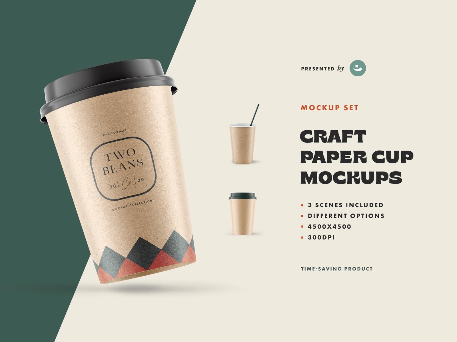 Download Free Coffee Cup Mockup By The Designest On Dribbble PSD Mockup Templates