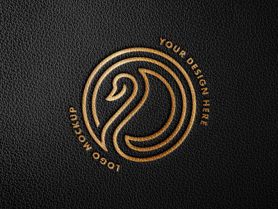 Download Free Debossed Foil Logo Mockup By The Designest On Dribbble