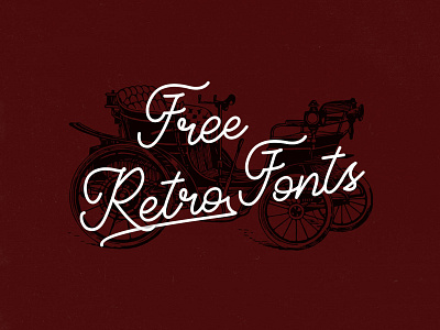 40 free retro fonts for your nostalgic mood blog download font free freebie retro thedesignest type typeface typography vintage