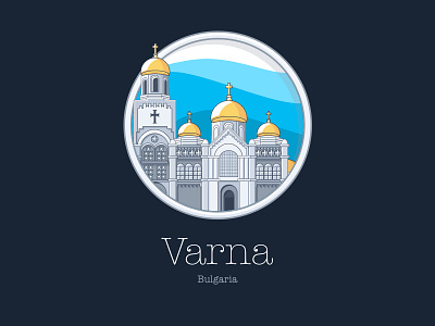 Varna City Badge: The Cathedral