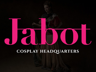 Jabot branding cosplay design fashion graphic design logo typography