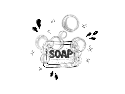 Wash your hands art brand design illustration logo sketch soap washyourhands