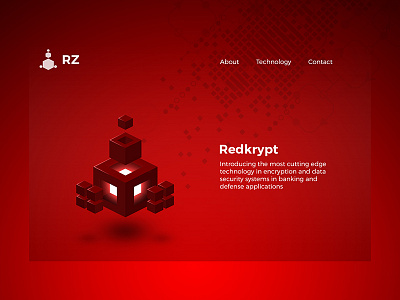 An Imaginary Red Theme - Redkrypt red tech