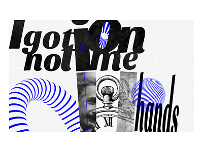 Got No Time absurd poster typography
