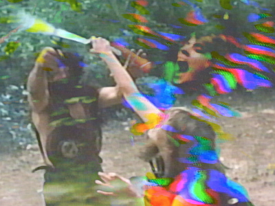 Holy Desert Raraku - Still analog glitch music video type treatment