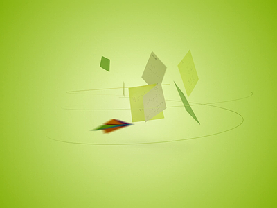 OUTSMART 2d 3d after affects air airplane animation design gif green icon illustration logo motion graphics papera paperairplane papers smart stickers