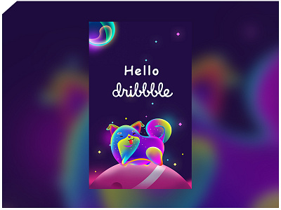 Hello,Dribbble! ui ui design 插图