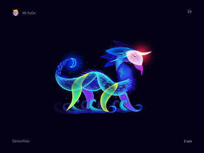 Personal illustration exercises animal black creation design illustration inspiration ui ui design 插图