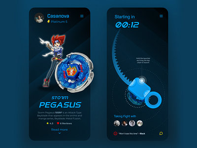Gaming app concept
