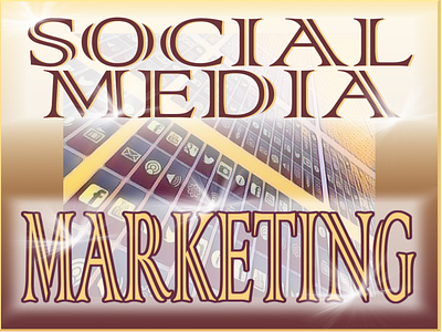 Social Media Marketing 1 announcement broadcast. collective common friendly group news public publishing sociable