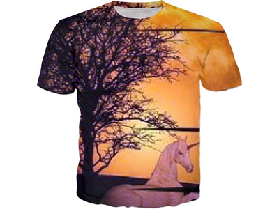Unicorn at Sunset T-shirt