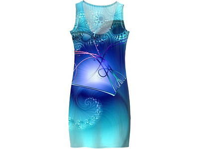 Abstract Heart Dress