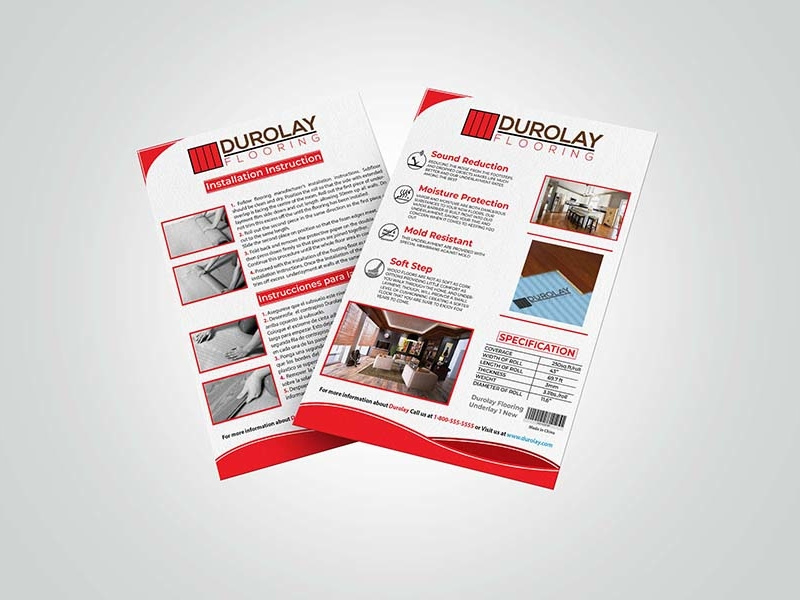 2 sided flyer