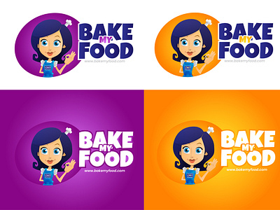 Bake My Food-Baking Logo | Restaurant Logo