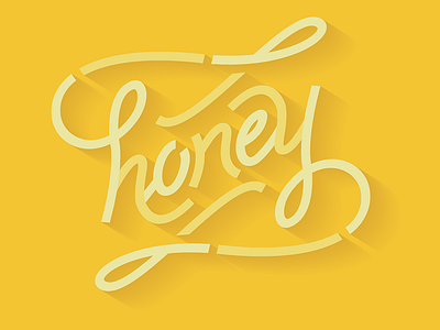 Honey Lettering