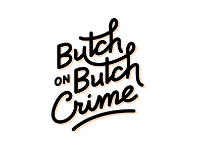 Crime Lettering