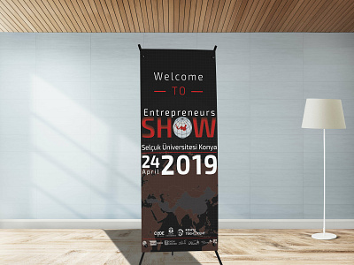 Entrepreneur Show Event Banner Design banner banner design design iran stand turkey