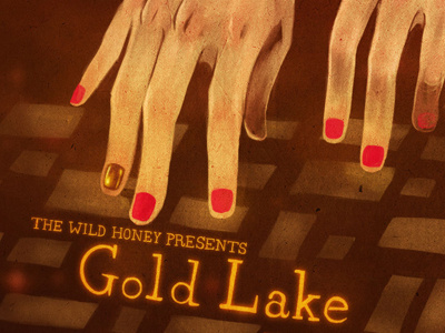 Gold Lake gold hands music piano