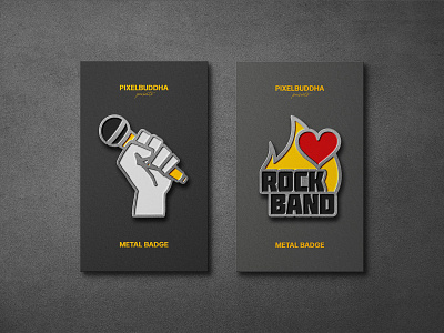 Rock Enamel Pin Brooch Badge, Pin Pins Brooches Band