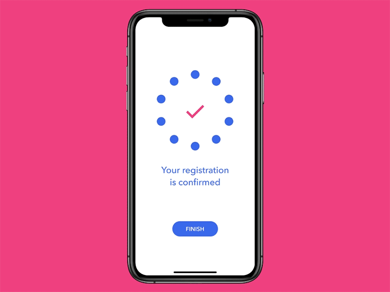 Confirmation #dailyui 054 054 confirmation dailyui mobile ui