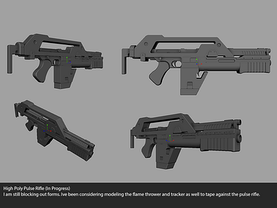 Pulse Rifle Progress