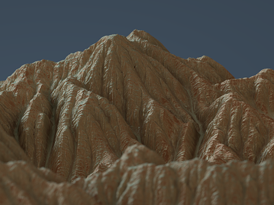 Mountains 3d 3d model 3d modeling environment art game development ray traced terrain