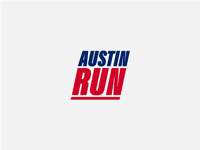 _07 Austin Run austin run challenge logo logo design logodesign thirty logos thirtylogos
