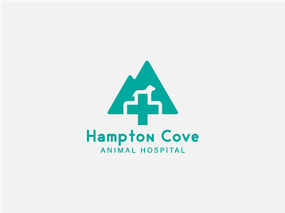 _19 Hampton Cove animal animal hospital branding challenge graphic design graphicdesign hampton cove logo logo design logodesign thirty logos thirtylogos