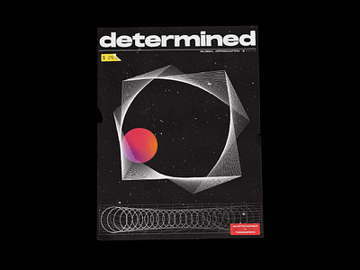 determined - Poster Design feat. Scripts and Pngs