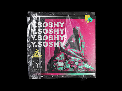 “LORELEY” by y.soshy? - Official Single Cover 2019 trend album album art album artwork album cover album cover design design graphic design graphicdesign grunge music music design plastic wrap single single cover type typography vinyl vinyl cover vinyl record